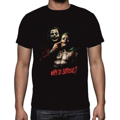 Мъжка тениска JOKER - WHY SO SERIOUS?
